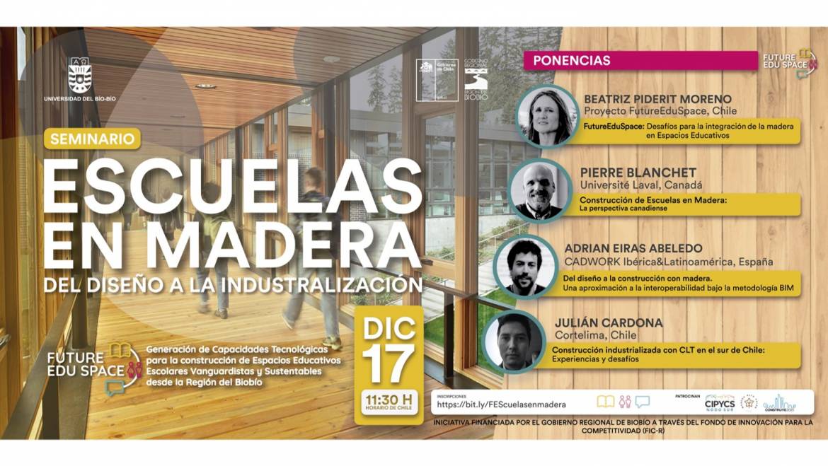 Seminario Escuelas en madera: desde el diseño a la industrialización